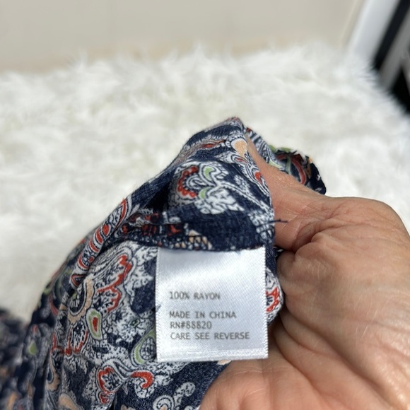 Cynthia Rowley Cold Shoulder Blouse - Picture 7 of 10